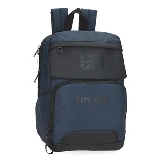 Mochila para Portátil 13,3'' e Tablet 12'' Pepe Jeans Bromley 24 Azul | Adaptável a Trolley - 1