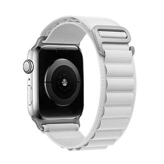 Bracelete Poliéster Alpine M Gift4Me para Apple Watch Series 8 Aluminum - 41mm | Branco - 1