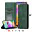 Capa Magunivers Pu Auto-Absorvido com Slots de Cartão Verde para Samsung Galaxy A31_0