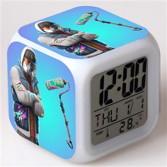 Despertador Infantil HSMY | LED | Multifuncional Colorido Cadeau | Fortnite 15 - 1