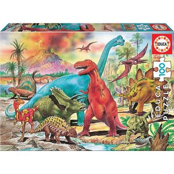 Puzzle Educa Dinossauro 13179 | 100 Peças - 1