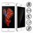 Vidro Temperado Avizar para iPhone 6 Plus e 6S Plus | para Anti-Spy | 9H |Moldura Preta_0
