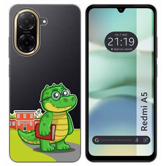 Capa de Silicone Transparente Tumundosmartphone para Xiaomi Redmi A5 | Coco Drawings Design - 1
