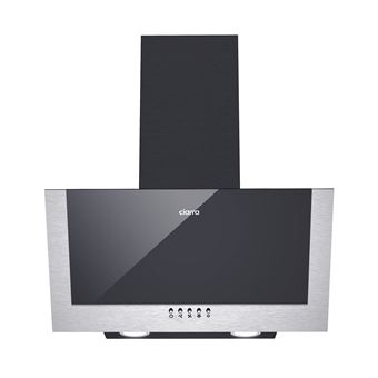 Exaustor Inclinado Ciarra 736CBK60 | 60 cm | 350 m³/h | 3 Velocidades | Recirculação ou Evacuação |  A++ | Preto - 1