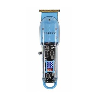 Máquina de Cortar Cabelo e Barba Wireless Sokany SK-16036 | Azul - 1