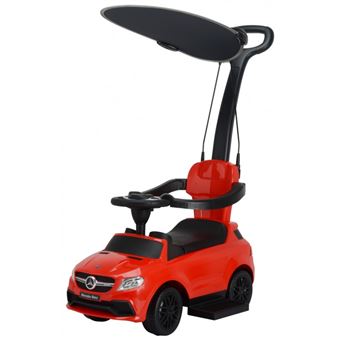Carro para Criança Andador Chipolino MERCEDES AMG GLE 63 | Pega e Capota - Vermelho