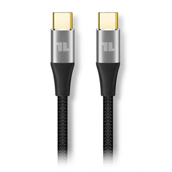 Cabo USB-C 1Life  | 100W | 10Gbps | 4K | 1.5m - Cinza - 1