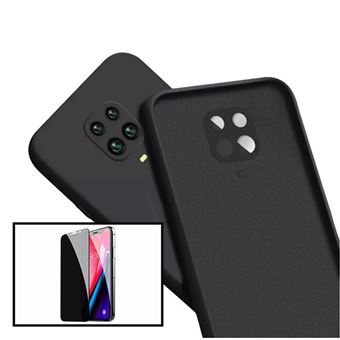 Kit Phonecare Película de Vidro 5D Anti-Spy + Capa Silicone Líquido para Xiaomi Redmi Note 10 Lite - 1