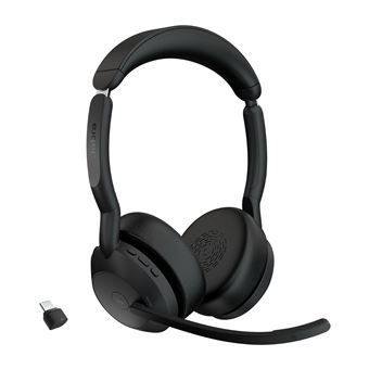 Auscultadores Bluetooth Jabra Evolve2 55 | Preto - 1