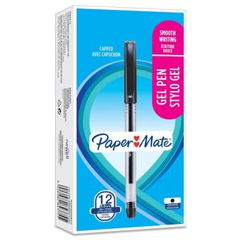 Caneta de Gel Papermate 2084375 | Transparente - 1