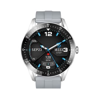 Smartwatch Jay-tech SWS11 | 46 mm | Aço Inoxidável, Prateado, Cinzento - 1