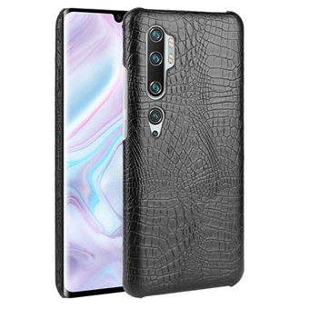 Capa Magunivers | TPU + PU pele de crocodilo Preto para Xiaomi Mi CC9 Pro/Mi Note 10/Mi Note 10 Pro