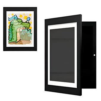 Moldura para Pinturas e Guarda Desenhos Mormark FRAMELET | Preto - 1