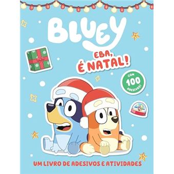 Bluey De Adesivos E Atividades - Eba, É Natal! - 1