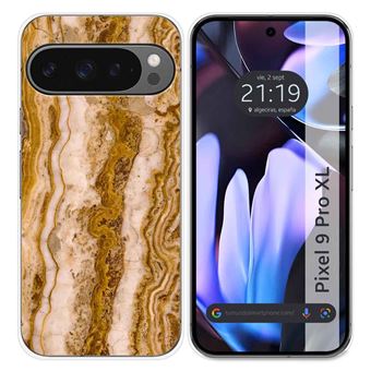 Capa de Silicone TUMUNDOSMARTPHONE para Google Pixel 9 Pro XL 5G | desenhos Marble 10 - 1
