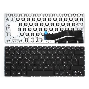 Teclado para Computador Portátil Asus Vivobook Flip 14 Tp410 Tp410U Tp410Ua Tp410Uf Tp410Ur Tp401 - 1