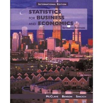 Statistics for Business and Economics - Paperback - 1997 - 1