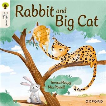 Oxford Reading Tree Traditional Tales Level 2 Rabbit And Big Cat By Teresa Heapy Paperback Book - 1