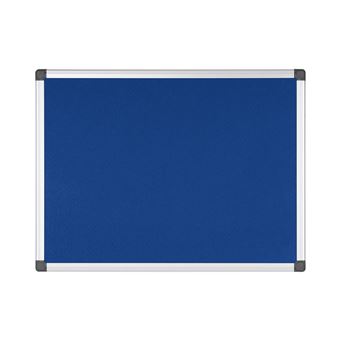 Quadro de Avisos Bi-Office Maya | Feltro Azul | 120 x 90 cm - 1