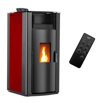 Salamandra a Pellets a Ar Sannover Anita | 15 kW | Bordéus - 1