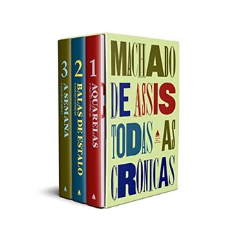 Todas As Crônicas - Box De Machado De Assis (Inédito) - 1