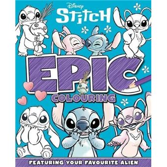 Disney Stitch Epic Colouring - 1