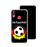 Capa Hapdey para Huawei Y7 2019 - Y7 Prime 2019 Design Bola de Futebol e Cores da Alemanha em Silicone Flexível e TPU_2