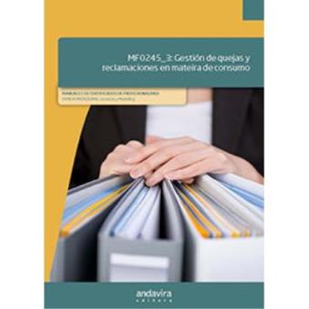 Gestion de quejas y reclamaciones en materia de consumo - 1