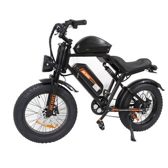 Bicicleta Elétrica JKING FXH002 PRO | Duas Baterias | 48V | 40,6Ah | Pneus Largos | Preto - 1