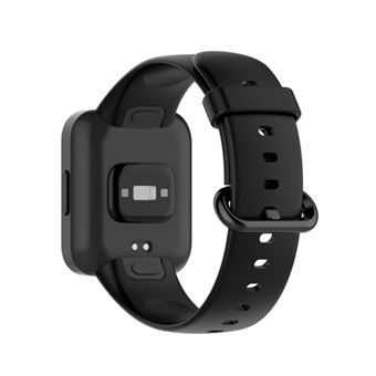 Bracelete SmoothSilicone Com Fivela para Xiaomi Redmi Watch 2 Lite - Preto - 1