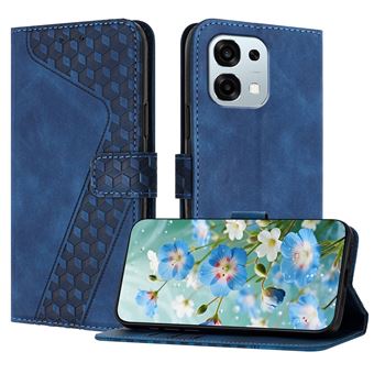 Capa FOXDOCK para OPPO A6 Pro 4G/5G com Fecho Magnético | Resistente a Impactos e Quedas | Compartimentos para Cartões | Azul - 1