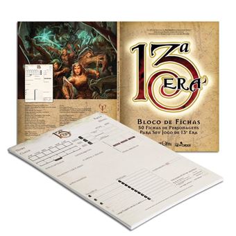 Bloco De Fichas Decima Terceira Era - New Order - 1