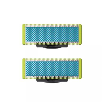 Lâmina de Barbear Philips Norelco OneBlade OneBlade QP225/50 Lâmina de substituição | Azul, Verde - 1