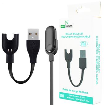 Cabo de Carga New Sience M3 Compatível para Mi Band 3 - Preto - 1