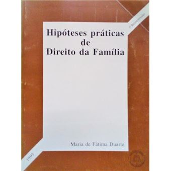 Hipóteses práticas de direito da família. - 1
