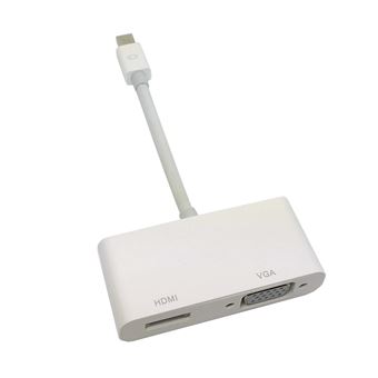 Adaptador Multi4you Mini DisplayPort Thunderbolt para VGA / HDMI - 1
