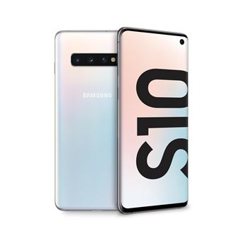 Smartphone Samsung Galaxy S10 | 8 GB | 128 GB | Dual SIM híbrido | Prism white - 1