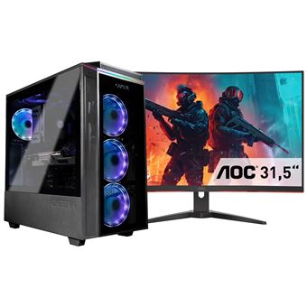 Desktop Gaming CAPTIVA R82-989 | AMD Ryzen 7 7700X | GeForce RTX 4070 SUPER | 32 GB | SSD 1TB - 1