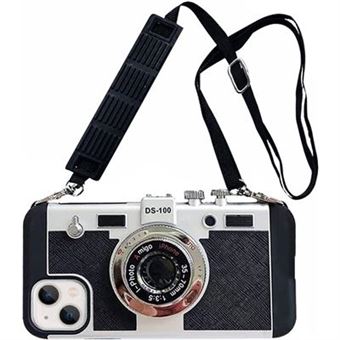 Capa Orysin Vintage Emily in Paris com Cordão Crossbody para iPhone XR| Estilo Parisiense e Mãos Livres - 1