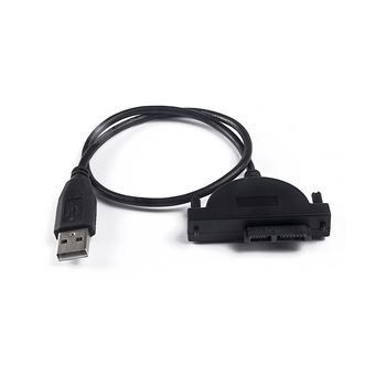 Adaptador USB 2.0 para Mini SATA II 13 Pin Orysin | Conversor para Portátil CD/DVD Slimline - 1