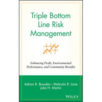Triple Bottom Line Risk Management - Enhancing Profit, Environmental Performance and Community Benefit - Hardback - 2001 - 1