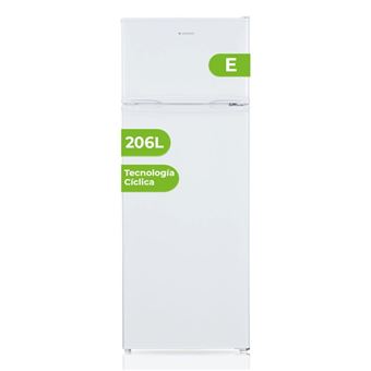 Frigorífico com Congelador Aspes AF145503E | 143x55x56 cm | 206 L | E | Branco - 1