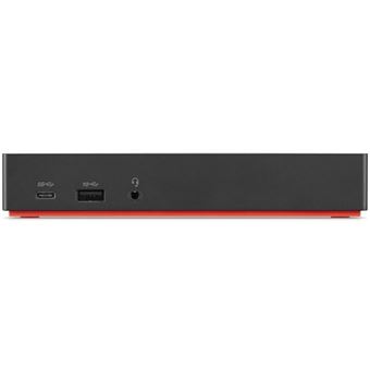 Lenovo 40AS0090DK base & duplicador de portas Com fios USB 3.0 (3.1 Gen 1) Type-C Preto - 1