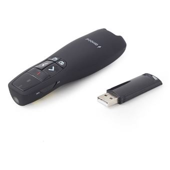 Comando para Apresentações Gembird WP-L-12 | Preto - 1