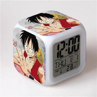 Despertador Infantil HSMY | LED | Multifuncional Colorido | One Piece 62 - 1