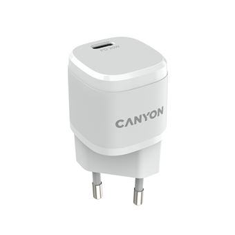 Carregador de Dispositivos Móveis Canyon CNE-CHA20W05 | Branco - 1