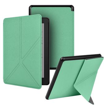 Capa FLOODKING para Amazon Kindle 11th Gen 2024 | Magnética | Suporte Dobrável Multiângulo | Verde - 1