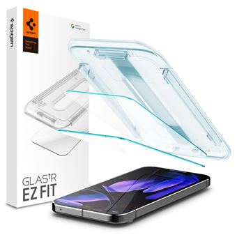 Protetor de Ecrã para Telemóvel Spigen GLAS.tR EZ Fit | Transparente - 1