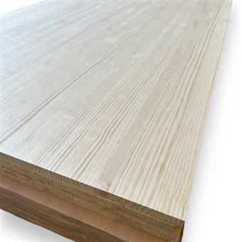 Tábua de Madeira Maciça em Pinho Radiata Maderterraneo | sem Nós | 40x1220x2440 mm - 1