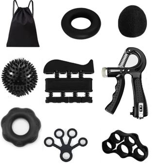 Kit de treino de fortalecimento das mãos Hand Grip CO-Phénix Equipamento de fitness | 8 Peças - 1
